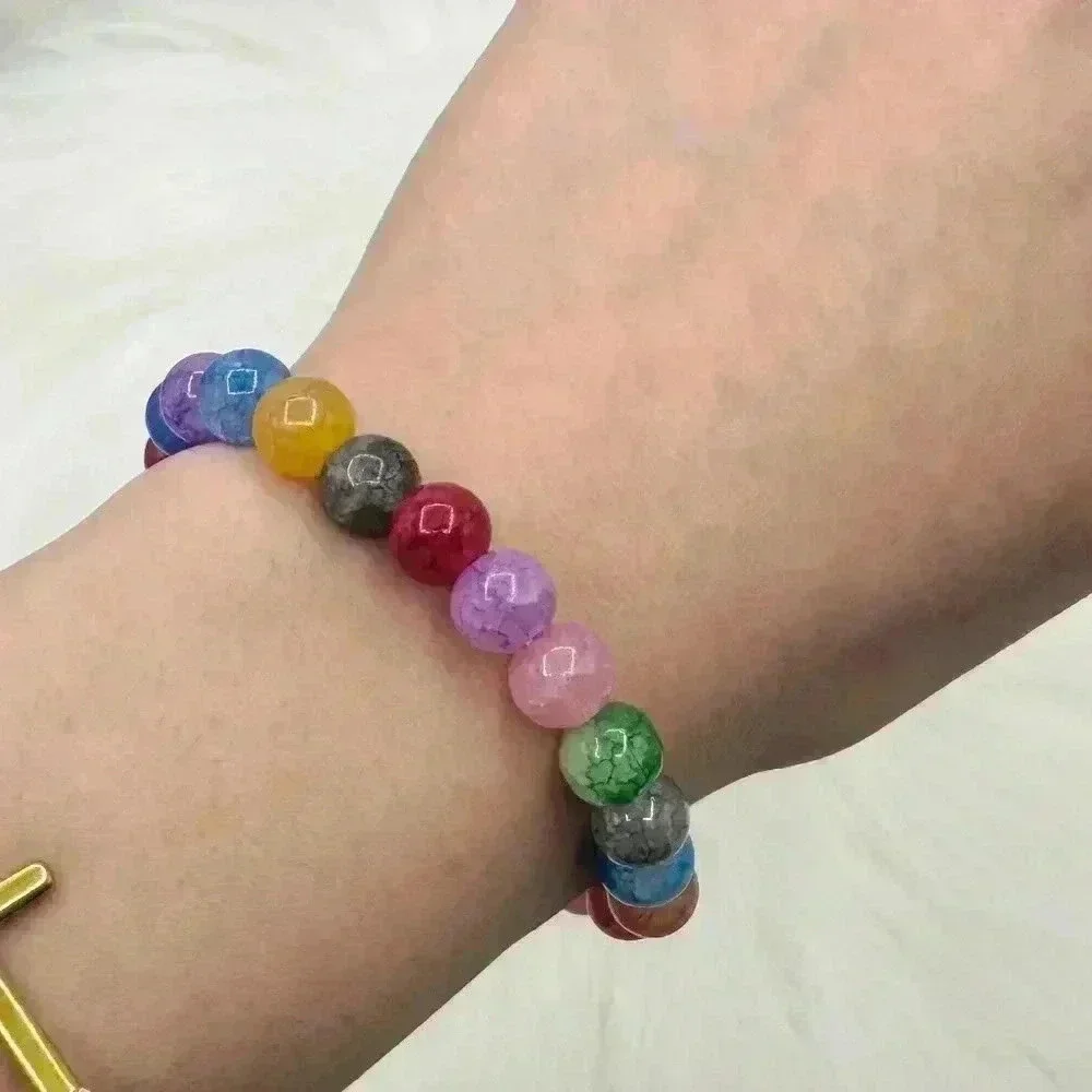 Candy Crush Beaded Bracelet
